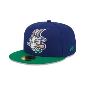 Online Hartford Yard Goats Authentic Collection 59FIFTY Fitted Hat - KTGCaps - Baseball caps for various teams, purchased online at a discount