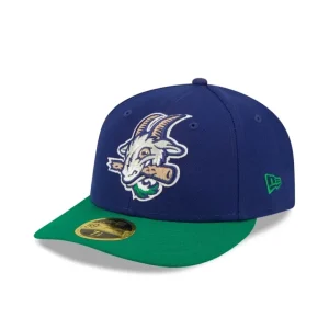 Shop Hartford Yard Goats Authentic Collection Low Profile 59FIFTY Fitted Ha - KTGCaps - Baseball caps for various teams, purchased online at a discount