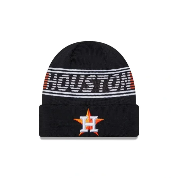 New Houston Astros 2024 Clubhouse Cuff Knit Hat - KTGCaps - Baseball caps for various teams, purchased online at a discount