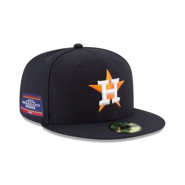 Best Houston Astros 2024 MLB World Tour Mexico City Series 59FIFTY Fitted H - KTGCaps - Baseball caps for various teams, purchased online at a discount