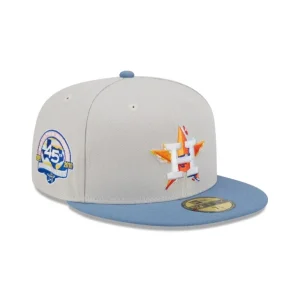 Outlet Houston Astros Color Brush 59FIFTY Fitted Hat - KTGCaps - Baseball caps for various teams, purchased online at a discount