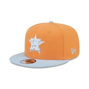 Shop Houston Astros Color Pack Orange Glaze 9FIFTY Snapback Hat - KTGCaps - Baseball caps for various teams, purchased online at a discount