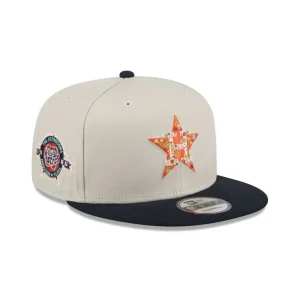Sale Houston Astros Floral Fill 9FIFTY Snapback Hat - KTGCaps - Baseball caps for various teams, purchased online at a discount
