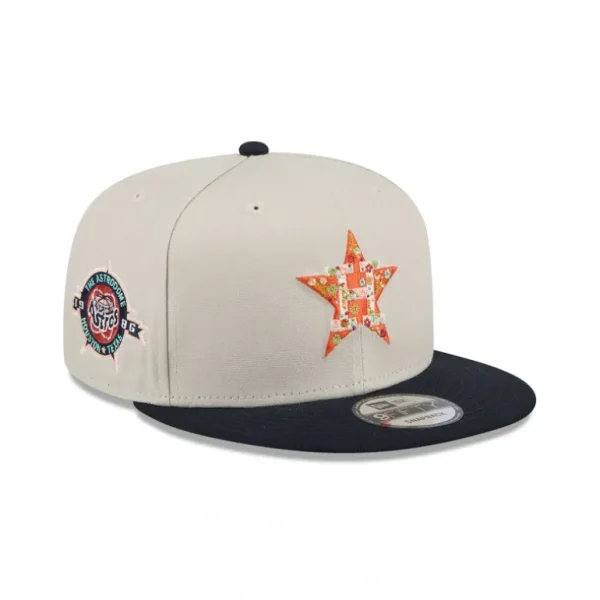Sale Houston Astros Floral Fill 9FIFTY Snapback Hat - KTGCaps - Baseball caps for various teams, purchased online at a discount