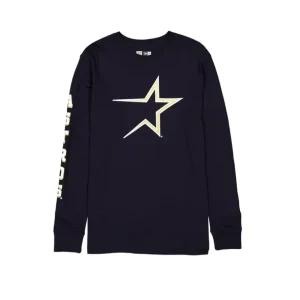 Shop Houston Astros Game Day Long Sleeve TShirt - KTGCaps - Baseball caps for various teams, purchased online at a discount
