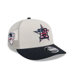 Sale Houston Astros Independence Day 2024 Low Profile 9FIFTY Trucker Hat - KTGCaps - Baseball caps for various teams, purchased online at a discount