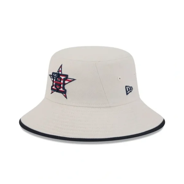 Outlet Houston Astros Independence Day 2024 Stretch Bucket Hat - KTGCaps - Baseball caps for various teams, purchased online at a discount
