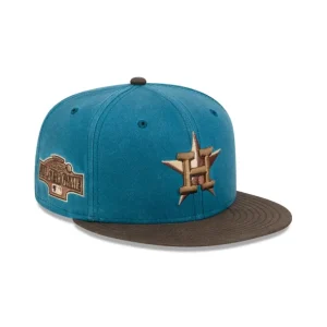 Best Houston Astros Indigo 59FIFTY Fitted Hat - KTGCaps - Baseball caps for various teams, purchased online at a discount