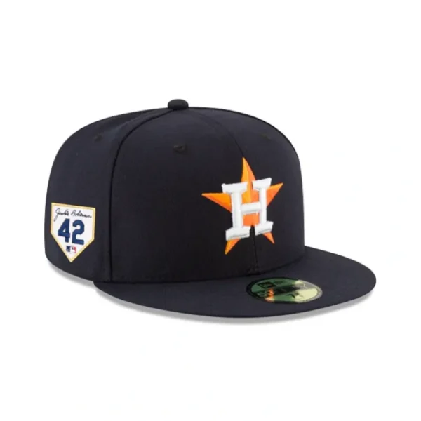 Sale Houston Astros Jackie Robinson Day 2024 59FIFTY Fitted Hat - KTGCaps - Baseball caps for various teams, purchased online at a discount