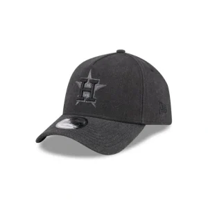Store Houston Astros Logo Essentials Black 9FORTY AFrame Snapback Hat - KTGCaps - Baseball caps for various teams, purchased online at a discount
