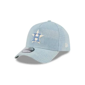 Store Houston Astros Logo Essentials Denim 9FORTY AFrame Snapback Hat - KTGCaps - Baseball caps for various teams, purchased online at a discount