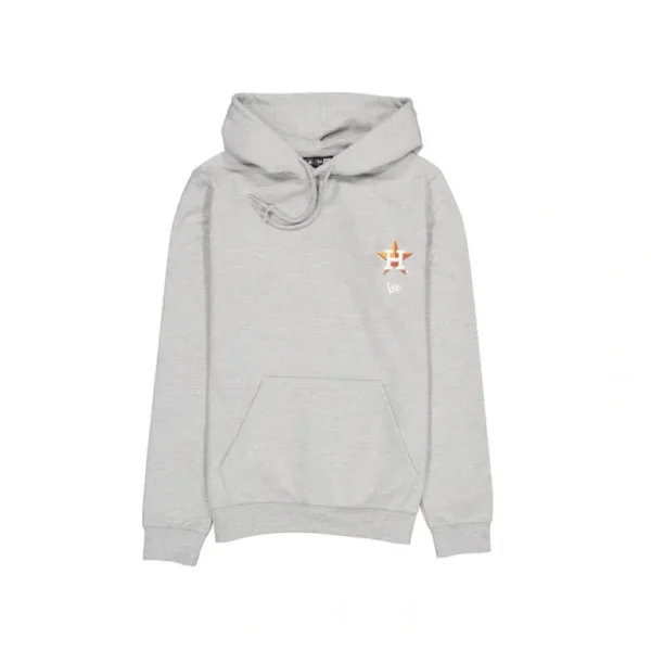Shop Houston Astros Logo Essentials Gray Hoodie - KTGCaps - Baseball caps for various teams, purchased online at a discount