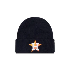 Outlet Houston Astros Merino Wool Knit Beanie - KTGCaps - Baseball caps for various teams, purchased online at a discount
