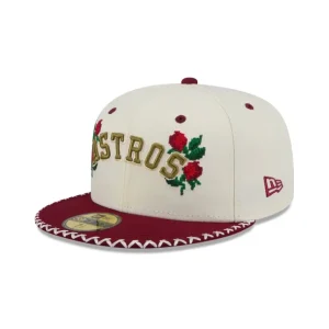 Online Houston Astros Novelty Stitch 59FIFTY Fitted Hat - KTGCaps - Baseball caps for various teams, purchased online at a discount