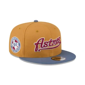 Best Houston Astros Panama Tan 9FIFTY Snapback Hat - KTGCaps - Baseball caps for various teams, purchased online at a discount