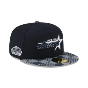 Shop Houston Astros Pattern Denim 59FIFTY Fitted Hat - KTGCaps - Baseball caps for various teams, purchased online at a discount