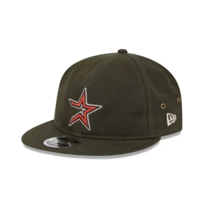 Best Houston Astros Rifle Green Retro Crown 9FIFTY Adjustable Hat - KTGCaps - Baseball caps for various teams, purchased online at a discount