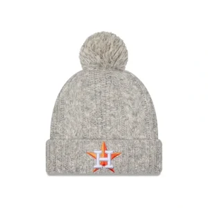 Hot Houston Astros Shimmer Pom Knit Hat - KTGCaps - Baseball caps for various teams, purchased online at a discount