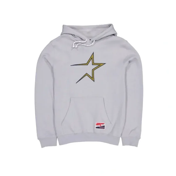 Sale Houston Astros Throwback Gray Hoodie - KTGCaps - Baseball caps for various teams, purchased online at a discount