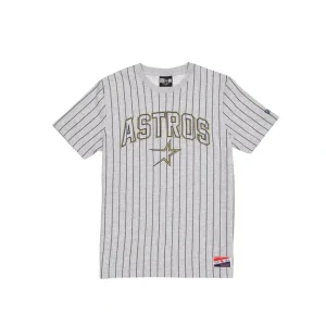 Online Houston Astros Throwback Gray Pinstripe TShirt - KTGCaps - Baseball caps for various teams, purchased online at a discount