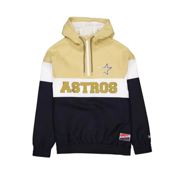New Houston Astros Throwback Windbreaker - KTGCaps - Baseball caps for various teams, purchased online at a discount