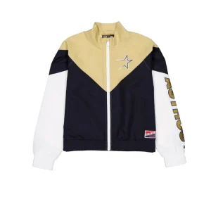 Outlet Houston Astros Throwback Womens Windbreaker - KTGCaps - Baseball caps for various teams, purchased online at a discount
