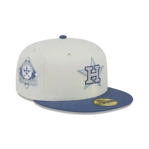 Best Houston Astros Wavy Chainstitch 59FIFTY Fitted Hat - KTGCaps - Baseball caps for various teams, purchased online at a discount