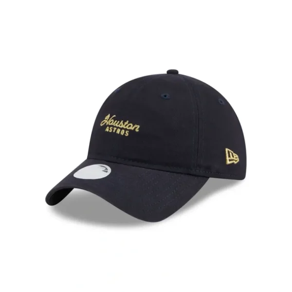 Outlet Houston Astros Womens Throwback 9TWENTY Adjustable Hat - KTGCaps - Baseball caps for various teams, purchased online at a discount