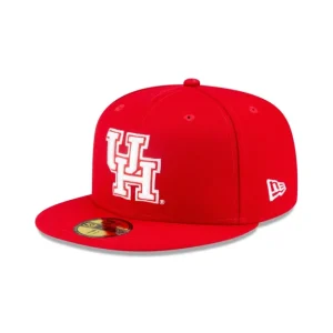 New Houston Cougars 59FIFTY Fitted Hat - KTGCaps - Baseball caps for various teams, purchased online at a discount