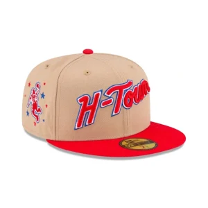 Best Houston Rockets 2023 City Edition Alt 2 59FIFTY Fitted Hat - KTGCaps - Baseball caps for various teams, purchased online at a discount