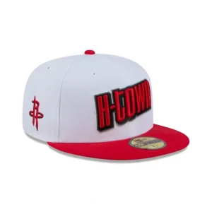 Outlet Houston Rockets 2024 City Edition 59FIFTY Fitted Hat - KTGCaps - Baseball caps for various teams, purchased online at a discount