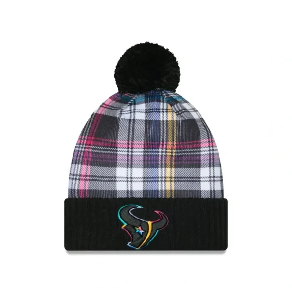 Sale Houston Texans 2024 Crucial Catch Sport Pom Knit Hat - KTGCaps - Baseball caps for various teams, purchased online at a discount