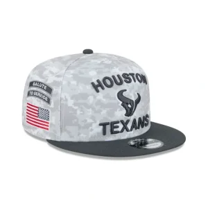 Online Houston Texans 2024 Salute to Service 9FIFTY Snapback Hat - KTGCaps - Baseball caps for various teams, purchased online at a discount