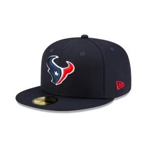 Outlet Houston Texans Basic 59FIFTY Fitted Hat - KTGCaps - Baseball caps for various teams, purchased online at a discount
