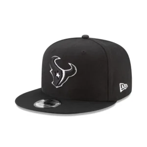 Hot Houston Texans Black and White 9FIFTY Snapback Hat - KTGCaps - Baseball caps for various teams, purchased online at a discount