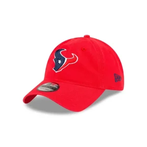 Online Houston Texans Core Classic 20 Red 9TWENTY Adjustable Hat - KTGCaps - Baseball caps for various teams, purchased online at a discount