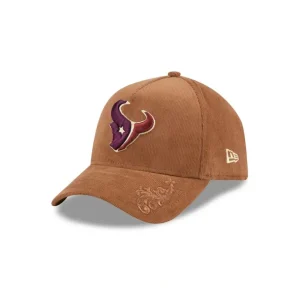 Store Houston Texans Ornamental Cord 9FORTY AFrame Snapback Hat - KTGCaps - Baseball caps for various teams, purchased online at a discount
