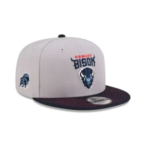 Online Howard Bison Gray 9FIFTY Snapback Hat - KTGCaps - Baseball caps for various teams, purchased online at a discount