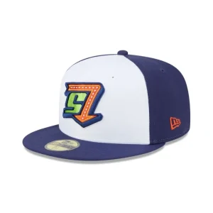 Best Hub City Spartanburgers Alt 2 59FIFTY Fitted Hat - KTGCaps - Baseball caps for various teams, purchased online at a discount