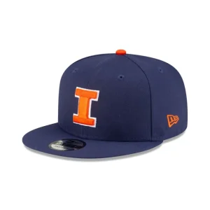 New Illinois Fighting Illini 9FIFTY Snapback Hat - KTGCaps - Baseball caps for various teams, purchased online at a discount