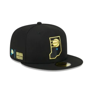 New Indiana Pacers 2023 City Edition Alt 59FIFTY Fitted Hat - KTGCaps - Baseball caps for various teams, purchased online at a discount