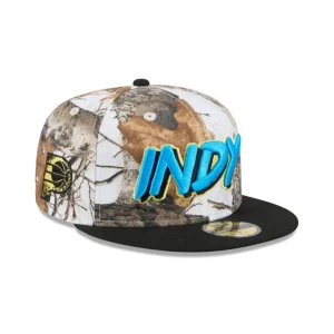 Store Indiana Pacers 2024 Country x City Realtree 59FIFTY Fitted Hat - KTGCaps - Baseball caps for various teams, purchased online at a discount