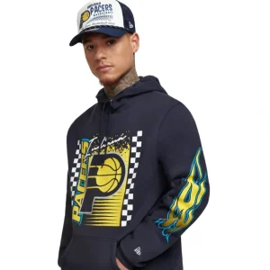 Hot Indiana Pacers 2024 Rally Drive Hoodie - KTGCaps - Baseball caps for various teams, purchased online at a discount
