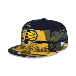 Store Indiana Pacers 2024 TipOff 59FIFTY Fitted Hat - KTGCaps - Baseball caps for various teams, purchased online at a discount