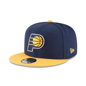 Best Sale Indiana Pacers Basic Two Tone 9FIFTY Snapback Hat - KTGCaps - Baseball caps for various teams, purchased online at a discount