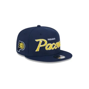 Best Sale Indiana Pacers Script Kids 9FIFTY Snapback Hat - KTGCaps - Baseball caps for various teams, purchased online at a discount