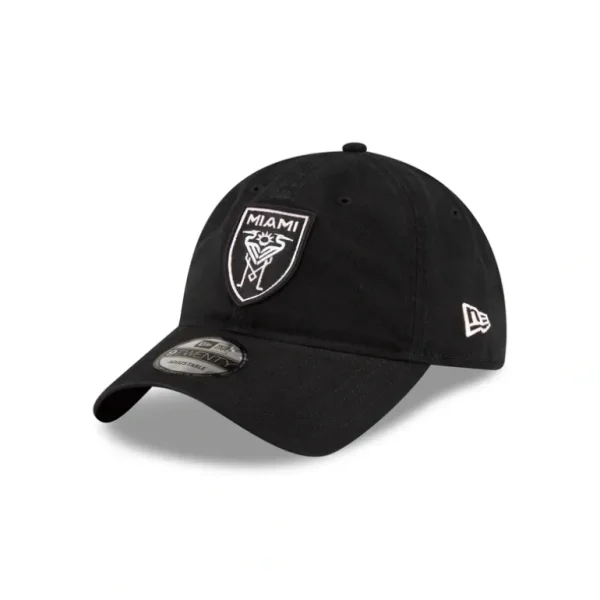 New Inter Miami Basic Crest 9TWENTY Adjustable Hat - KTGCaps - Baseball caps for various teams, purchased online at a discount