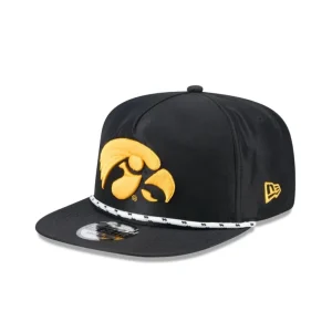 Hot Iowa Hawkeyes Team Rope Golfer Hat - KTGCaps - Baseball caps for various teams, purchased online at a discount