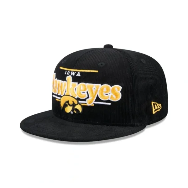 Best Sale Iowa Hawkeyes Throwback Display 9FIFTY Snapback Hat - KTGCaps - Baseball caps for various teams, purchased online at a discount