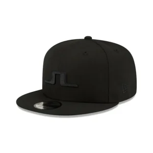 Store J Lindeberg Black on Black 9FIFTY Snapback Hat - KTGCaps - Baseball caps for various teams, purchased online at a discount